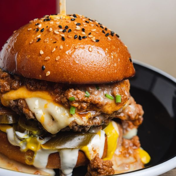Chilli cheese Burger.