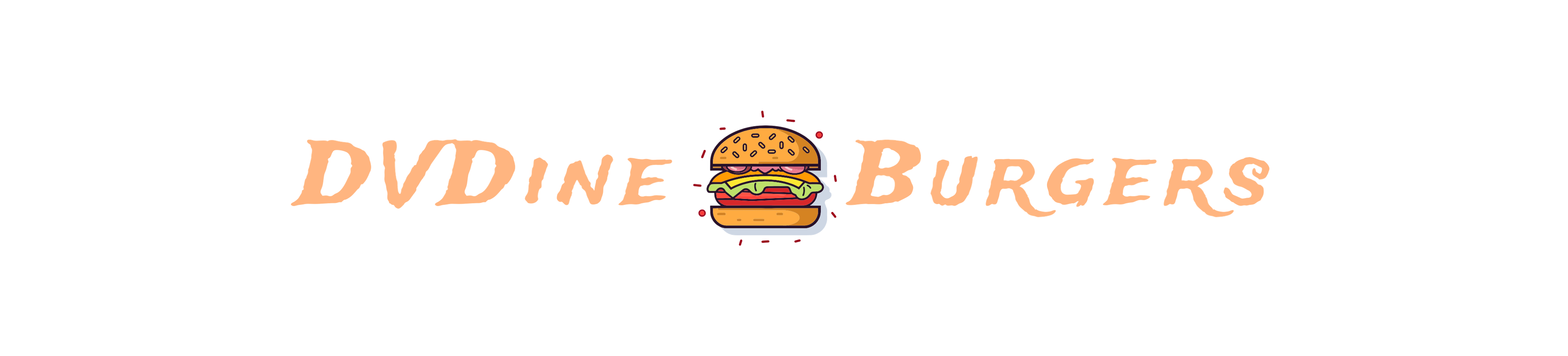 DVDine Burgers logo