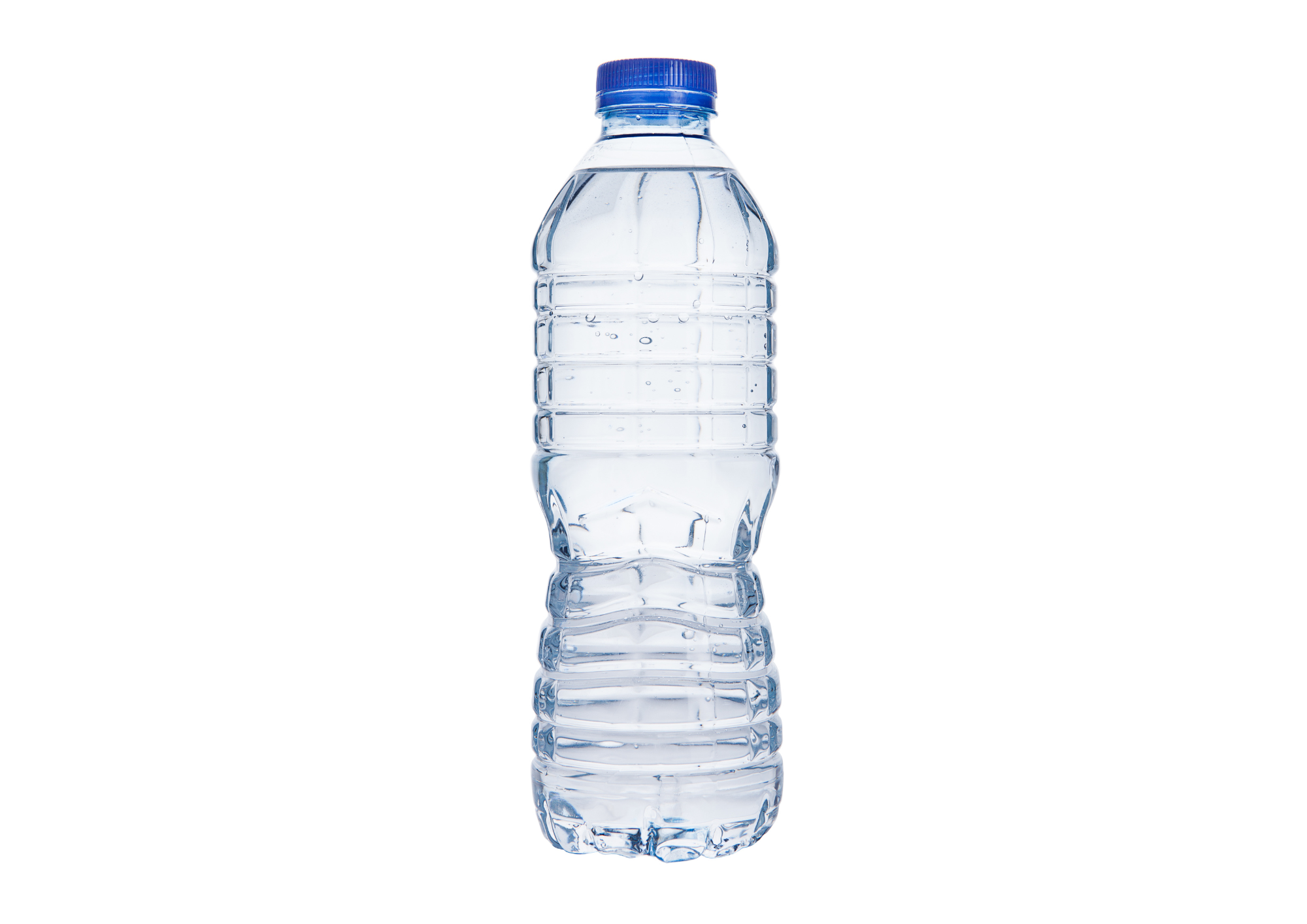 Bottle of water unmarked